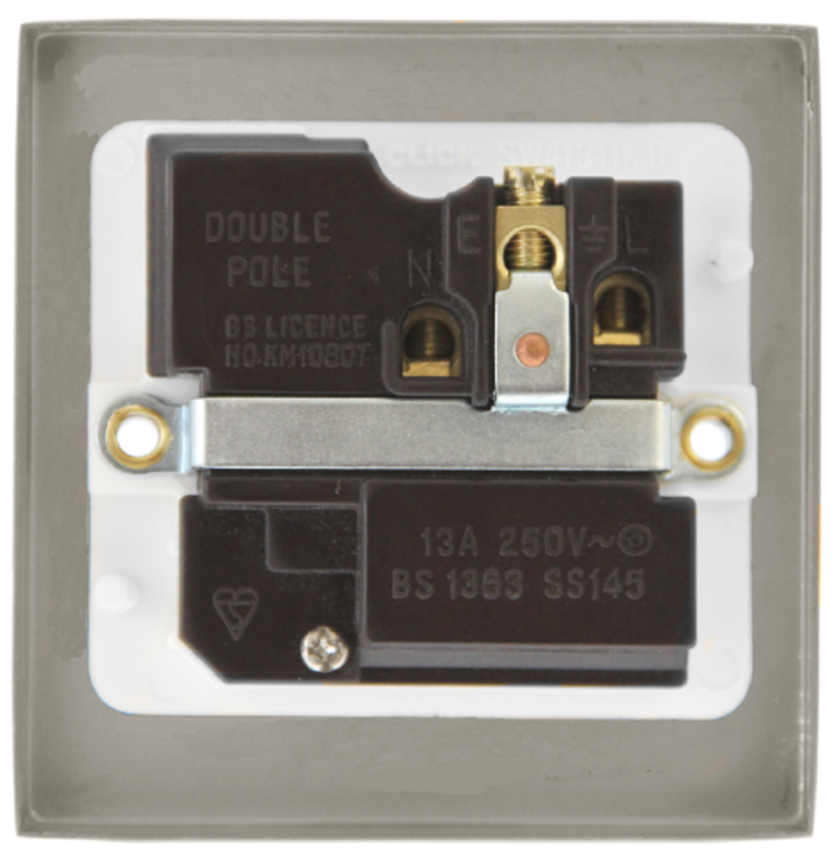 Click VPSC035WH Socket 1G Switched13A SC