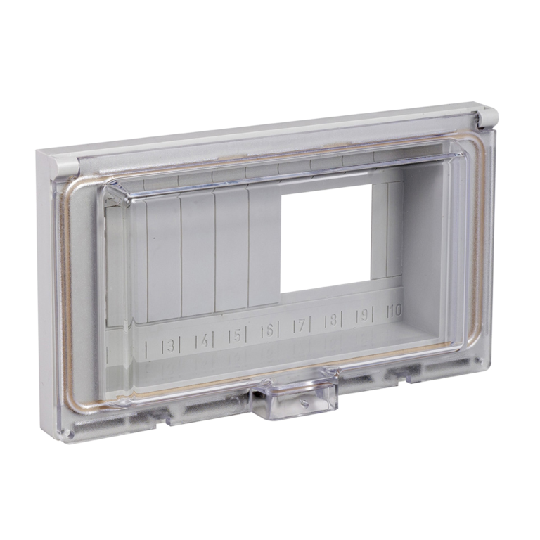 Hinged Transparent Cover