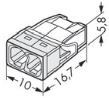 Wago 2273-202 Push-Wire Connector