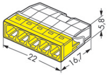 Wago 2273-205 Push-Wire Connector