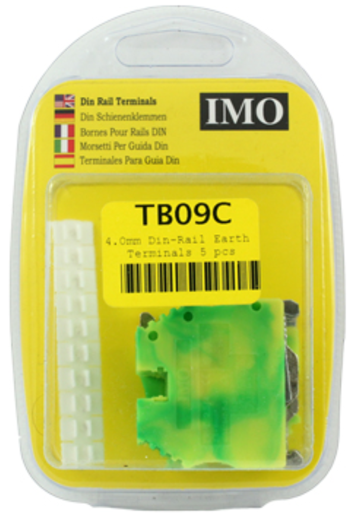 IMO TB09C Terminal Block 4mm Blister=5