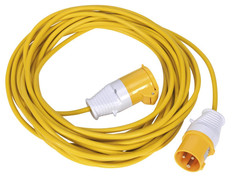 Briticent SE3010 Extension Lead Cable 16A 1.5mm Yellow