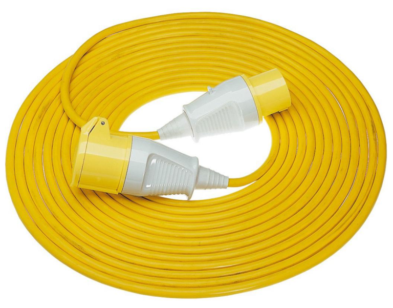 Briticent SE3030 Extension Lead Cable 16A 2.5mm Yellow
