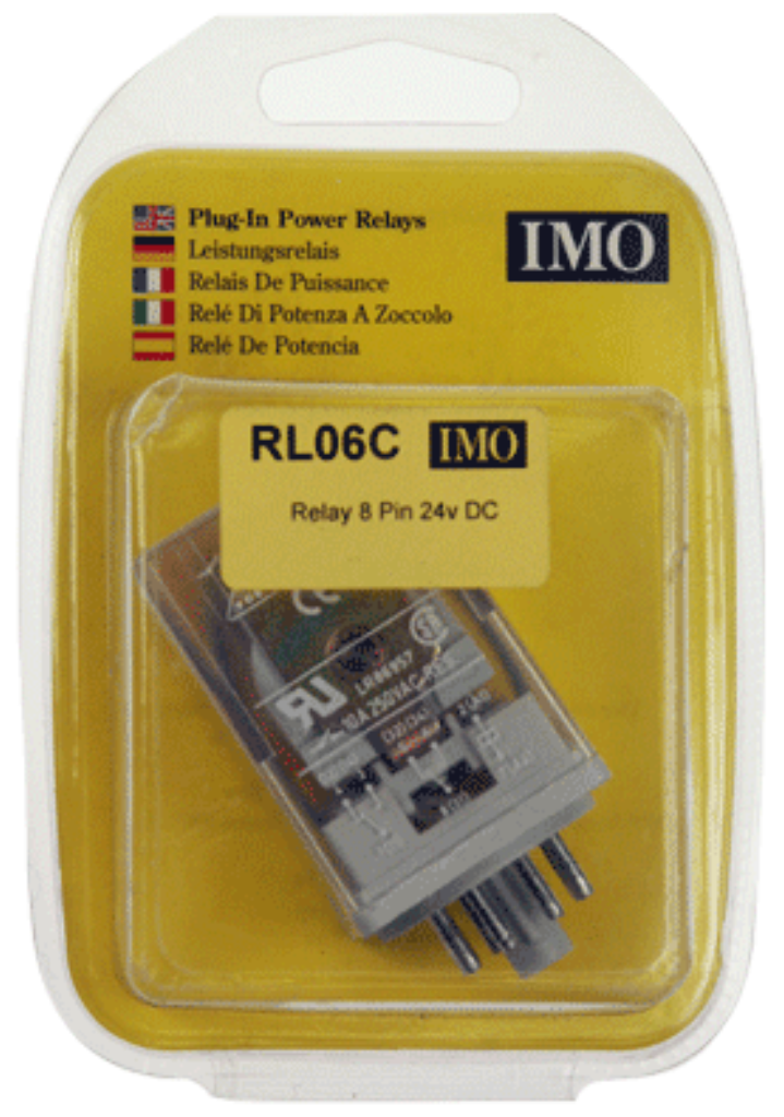 IMO RL06C Relay 8 PIN 24V DC
