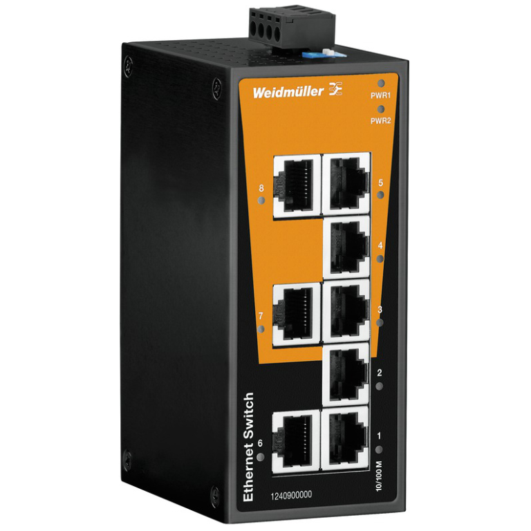 Unmanaged Network Switch 8 x RJ45 IE-SW-BL08-8TX 