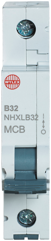 Wylex NHXLB32 MCB SP B Curve 32A