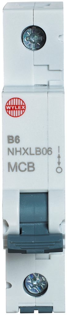 Wylex NHXLB06 MCB SP B Curve 6A