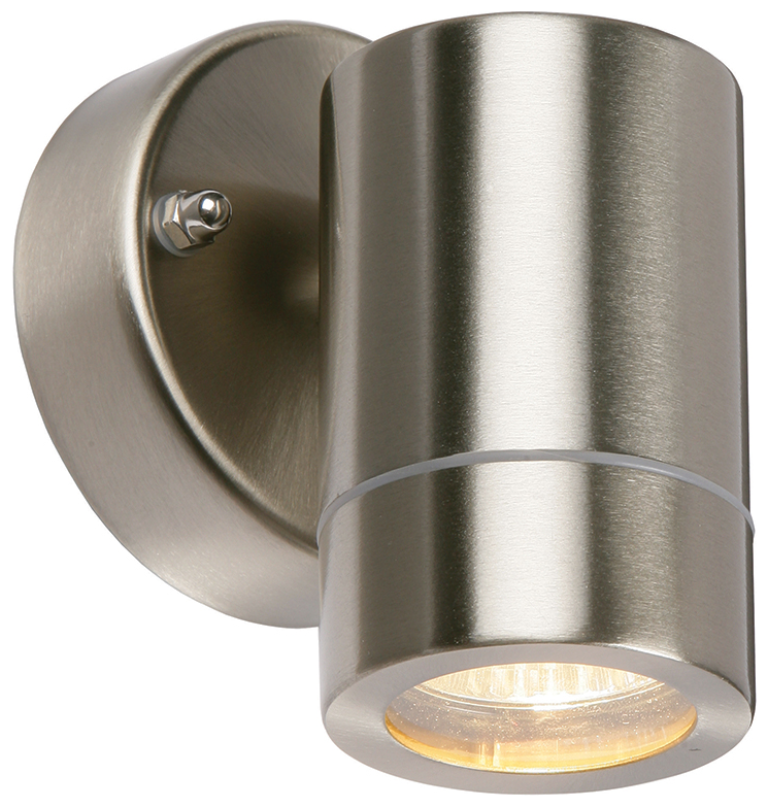 Saxby 13801 Wall Light GU10 35W Stainless Steel