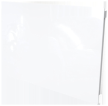 Dimplex GFP075WE Panel Heater  0.75kW White Glass