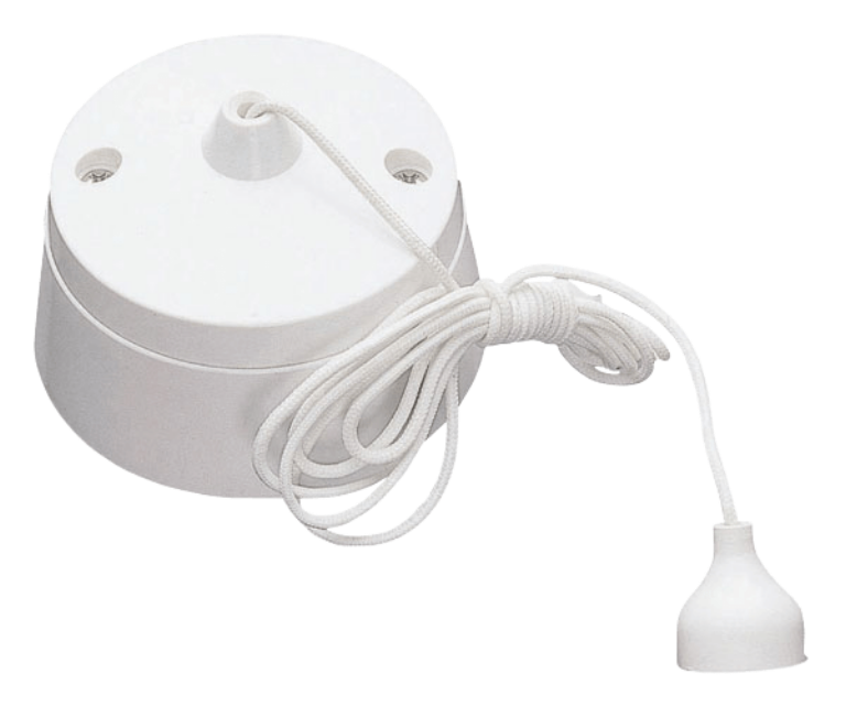 CLIKC PRC009 10A ROUND CEILING PULL SWITCH