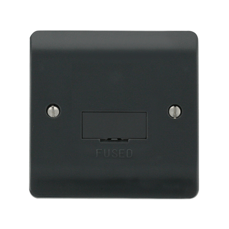 MODE 13A 1G Fused Connection Unit Grey