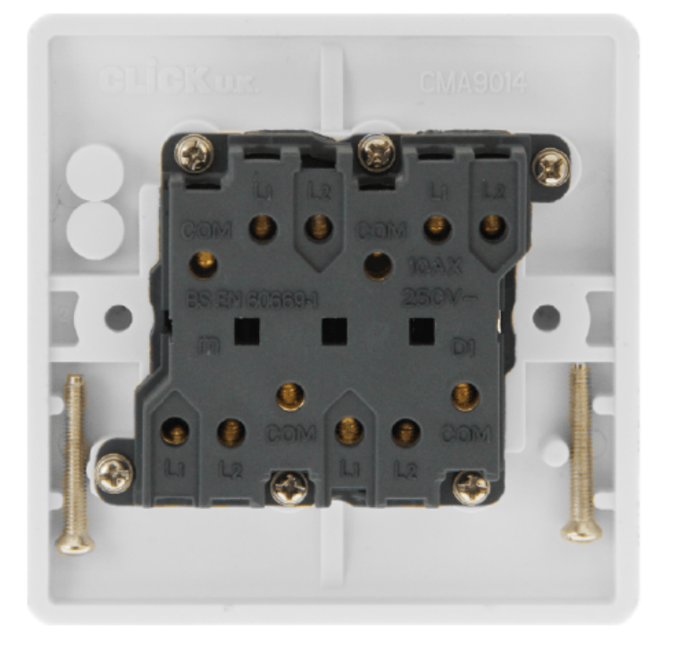MODE 10AX 4G 2 Way 1G Plate Switch