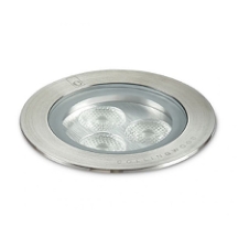 Collingwood 7W LED Ground Light Stainless Steel with Blue LED