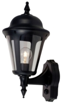 Ansell ALWL/PIR/BL Lantern E27 42W Black
