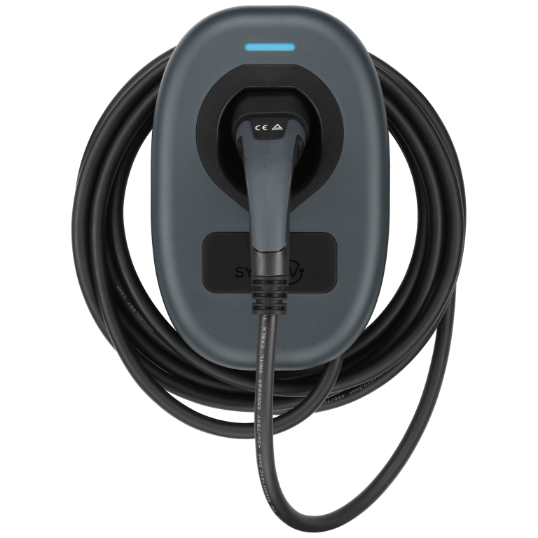 BG EVWC2T7G-01 Wall EV Charger Type 2 Tethered 7.4kW, with Wi-Fi and LAN