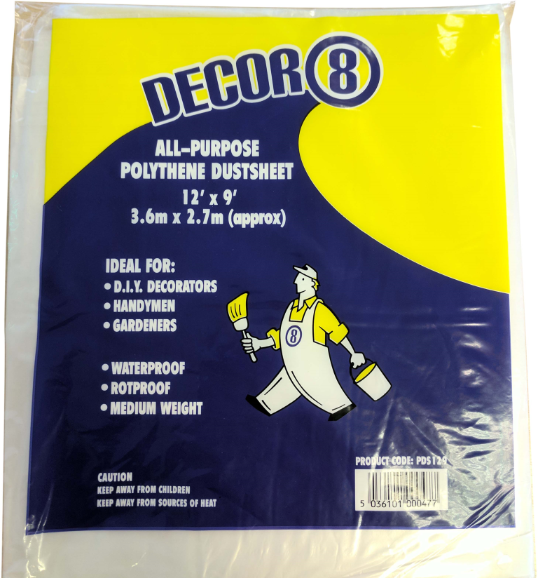 Dust Sheet Poly 12 x 9ft
