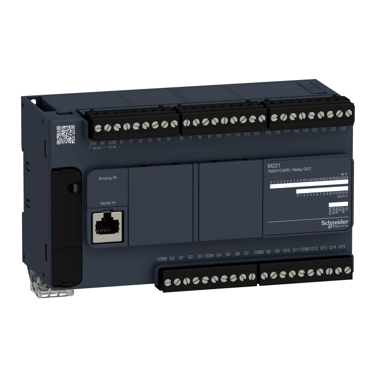 PLC M221 240V AC, 40 I/O, 16 Relay Output