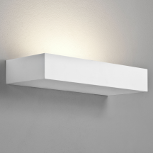 Astro Lighting 1187005 Parma 200 7038 Interior Wall Light. White Plaster Finish