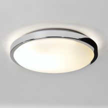 Astro Lighting 1134001 Denia 0587 Bathroom Ceiling Light. Polished Chrome Finish