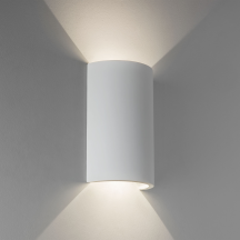 Astro Lighting 1350001 Serifos 170 7375 LED Interior Wall Light. White Plaster Finish.