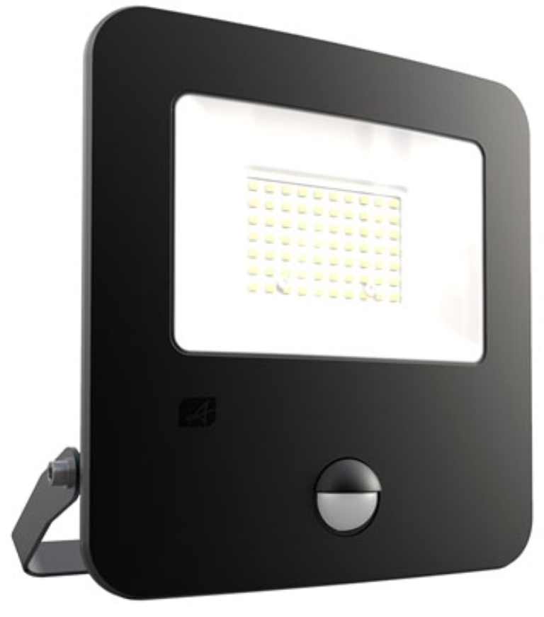 Ansell AZILED50/PIR Floodlight LED Cool White 50W