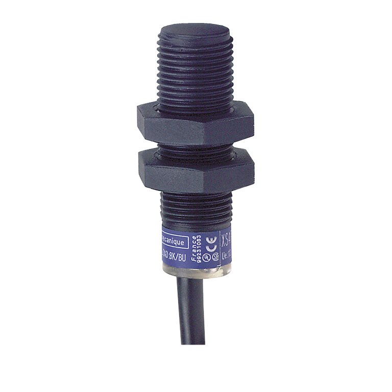 Cylindrical Sensor M12 Thread Sn4mm PNP + NPN 1NO or 1NC, DC M12 Connector