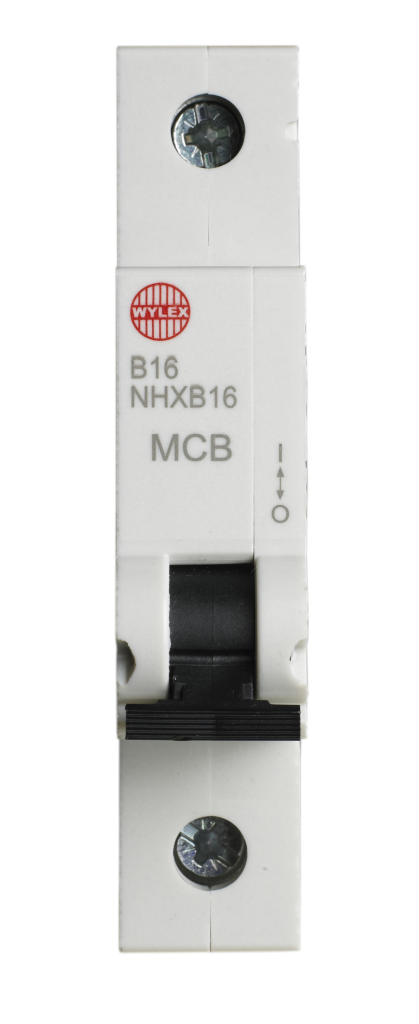 Wylex 16A Single Pole Type B MCB