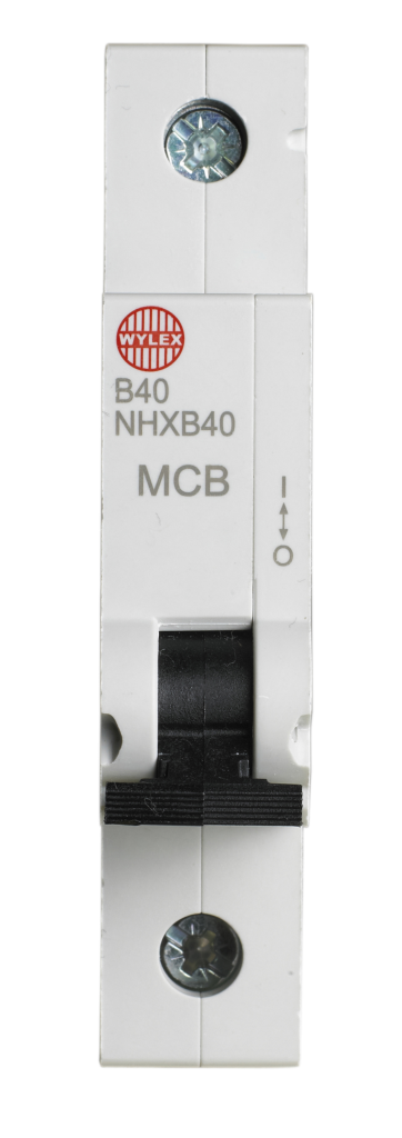 Wylex 40A Single Pole Type B MCB