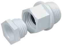 Marshall Tufflex White PVC Compression Gland 20mm