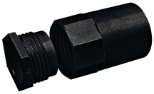 Marshall Tufflex Black PVC Female Thread Adaptor 20mm