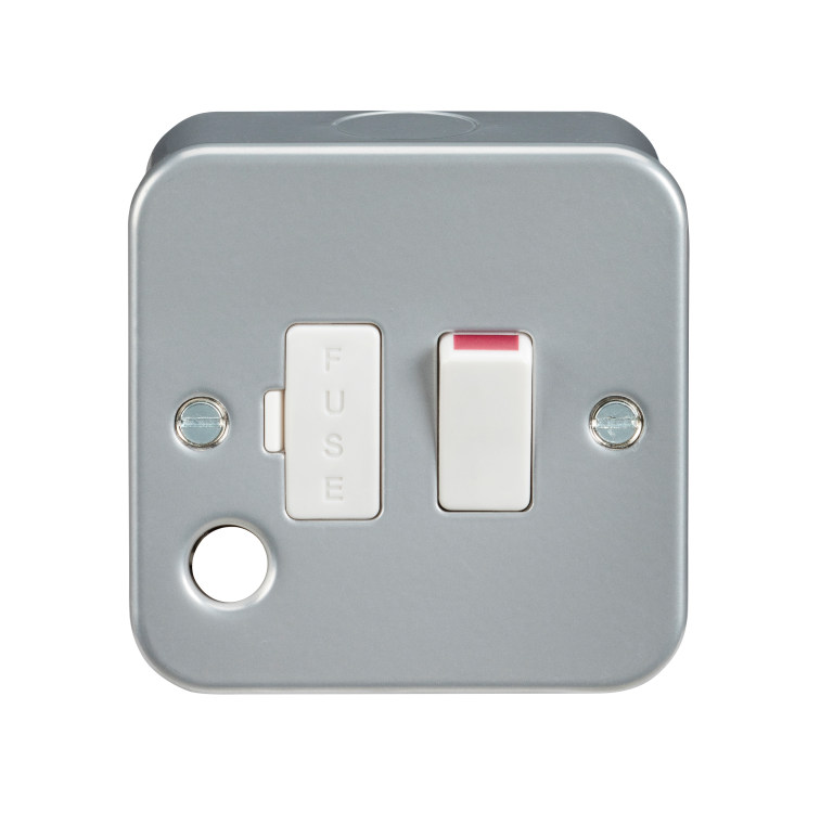 MLA M6300F SWITCHED FUSED CONNECTION UNIT + FLEX OUTLET METAL CLAD | ROUND
