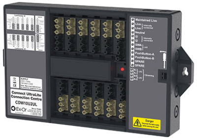 Ex-Or CDW10U2UL : Digital Box, Connect c/w 10x6P Luminaire Sockets